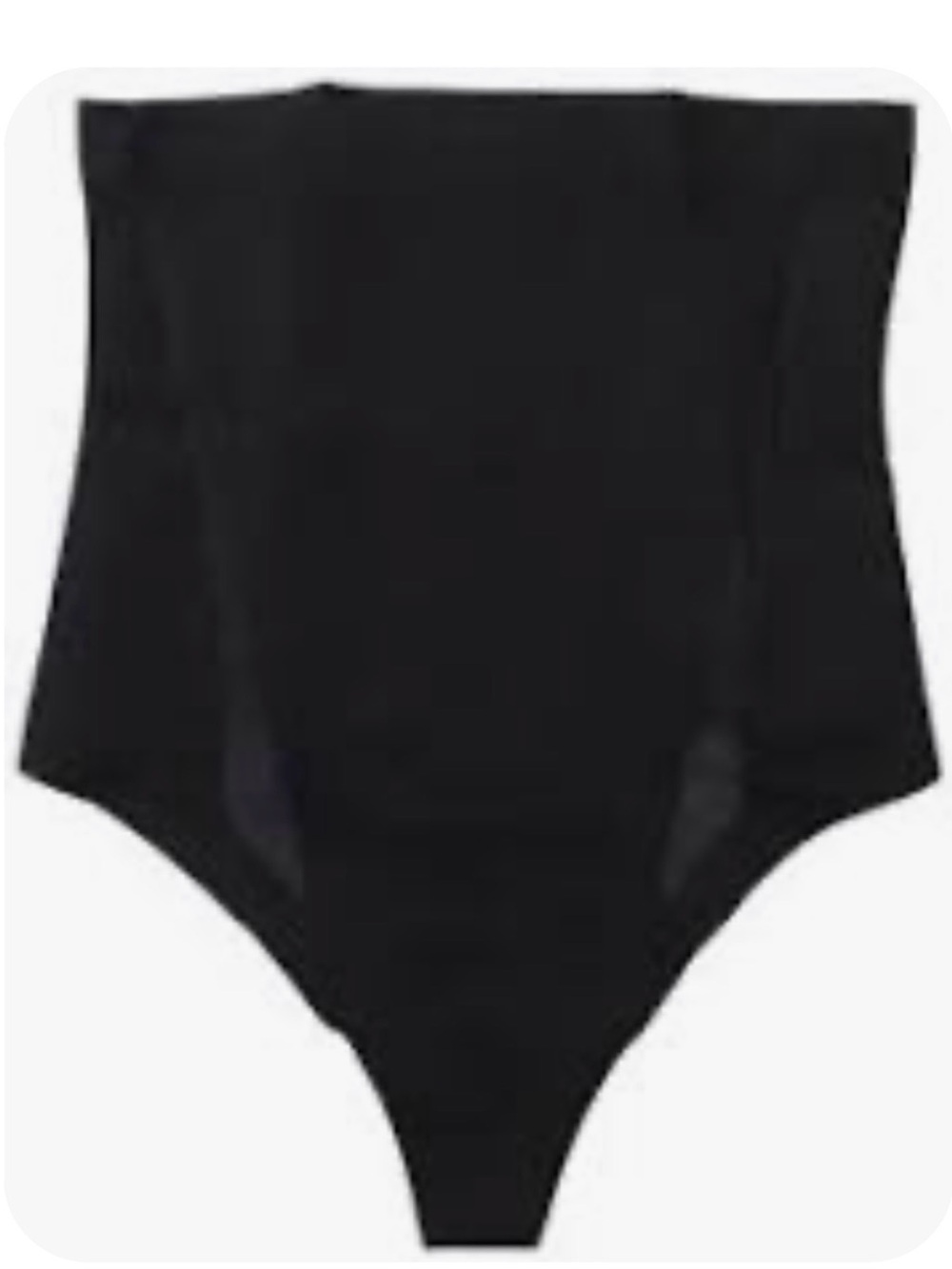 Maidenform Black High-Waist Thong Shaper size XL-NWT